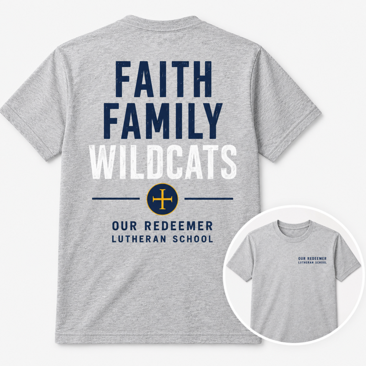 Faith Family Wildcats Tee