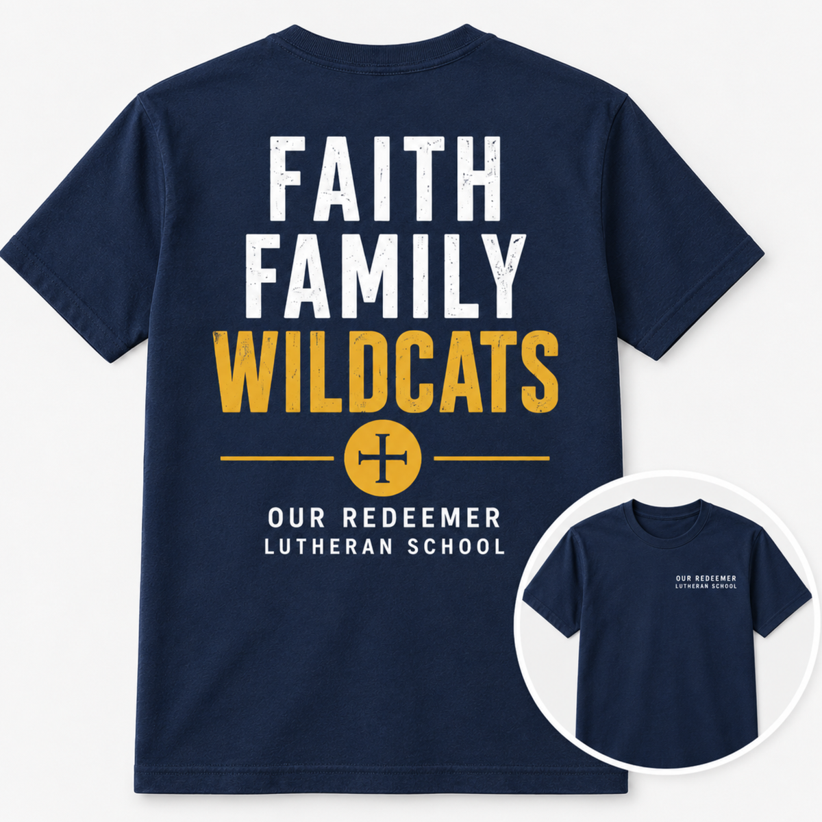 Faith Family Wildcats Tee