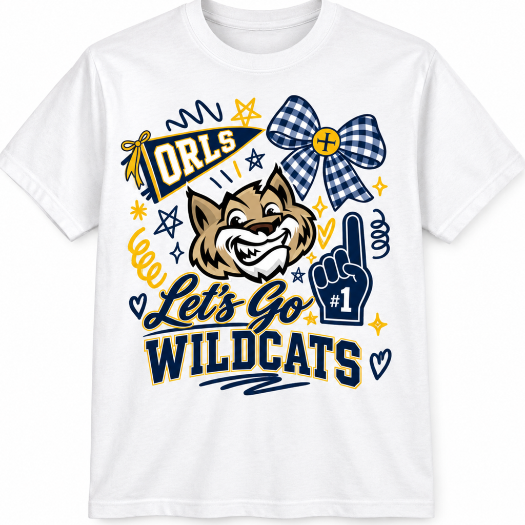 ORLS Let’s Go Wildcats Tee