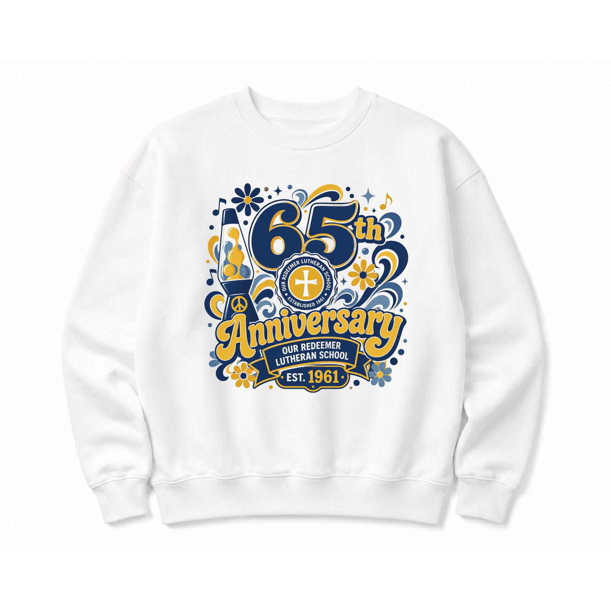 Our Redeemer 65th Anniversary Official Crewneck